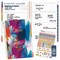 bloom daily planners 2026 Soft Cover Weekly & Monthly Planner, 5.5" x 8.25", Brilliant Brushstrokes